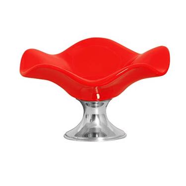 Imagem de Fruteira Peq. Pé De Alumínio Ceramicas Pegorin Pimenta