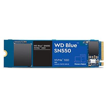 Imagem de SSD 1TB WD BLUE SN550 M.2 2280 PCIe Gen3 x4 NVMe 1.3 - Modelo WDS100T2B0C
