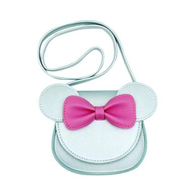 Imagem de Bolsa tiracolo infantil com laço e orelhas de desenho