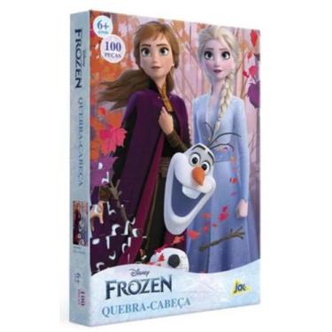 Imagem de Quebra Cabeça Frozen 100 Peças Toyster Disney