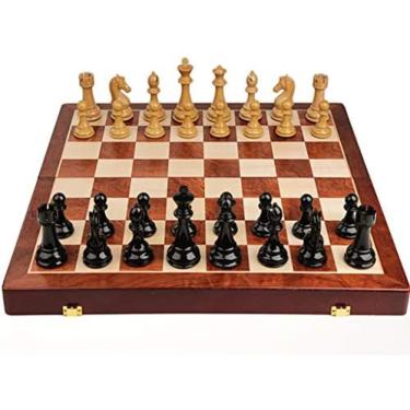 Tabuleiro de xadrez Luxo Cavaleiros Medievais 3D Verito - Jogo de