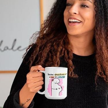 Imagem de Caneca Flork Testei Positivo e Não Era Covid