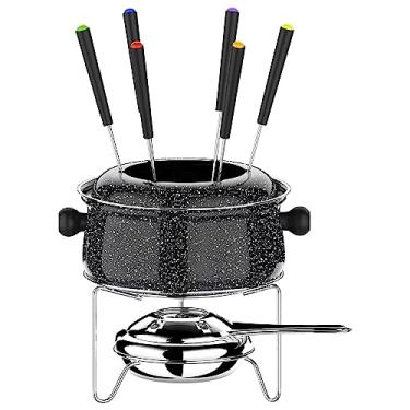 Imagem de Euro Home - Conjunto Fondue Médio Color Stone 10 Peças - HH7814