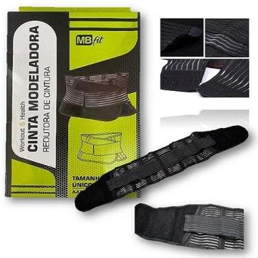 Imagem de Cinta Modeladora Corporal Redutora Ajustável Fitness