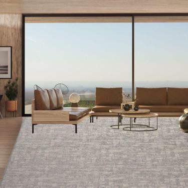 Imagem de Tapete 1,40 x 2,00 Texture São João Preto/Crú