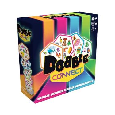 Imagem de Asmodee, Dobble Connect, Jogo de Cartas, Para Amigos, 2 a 8 jogadores, Idade 8+, Partid...