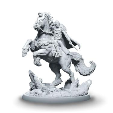 Imagem de Strahd on Nightmare - Undead - Large Fiend - Miniatura sem pintura para RPG