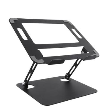 Imagem de Suporte para Laptop, Suporte para Tablet de Computador Riser para Laptop, Suporte de Mesa Dobrável Ergonômico Ajustável Em Altura, Suporte de Mesa Portátil Com Boa Dissipação de
