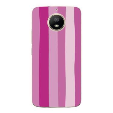Imagem de Capa Case Capinha Motorola Moto G5s Arco Iris Rosa - Showcase