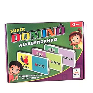 Imagem de Livro Super Domino Alfabetização - 28 Peças