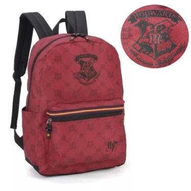 Imagem de Mochila Juvenil Escolar de Costa Casa Lufa-Lufa Harry Potter