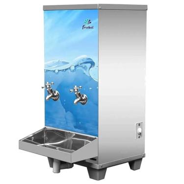 Imagem de Bebedouro de Água Industrial 25 Litros de Bancada 1 Torneira Gelada 1 Torneira Natural - Frisbel