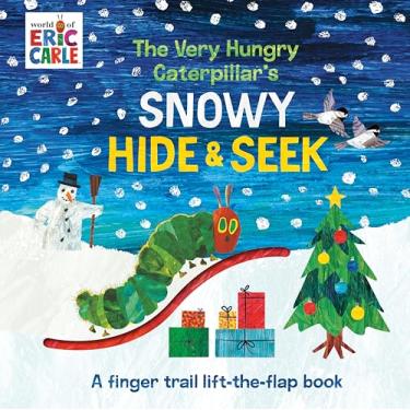 Imagem de The Very Hungry Caterpillar's Snowy Hide & Seek: A Finger Trail Lift-The-Flap Book