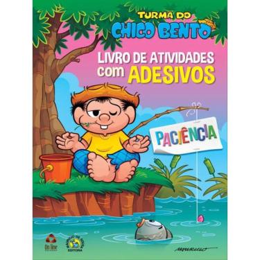 Imagem de Turma Do Chico Bento Livro De Atividades Com Adesivos - Paciência