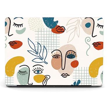 Imagem de Berkin Arts Compatível com capa para MacBook Pro de 13 polegadas, versão 2022, 2021, 2020-2016, versão A2289/A2251/A2338 M1 com capa de teclado e protetor de tela arte ingênua na moda ilustrada
