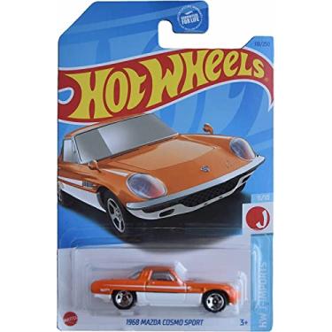 Imagem de Hot Wheels 1968 Mazda Cosmo Sport, HW J-Imports 9/10 [Orange/White] 118/250