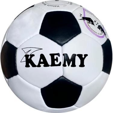 Imagem de Bola Futsal Adulto Retro em Couro Legítimo