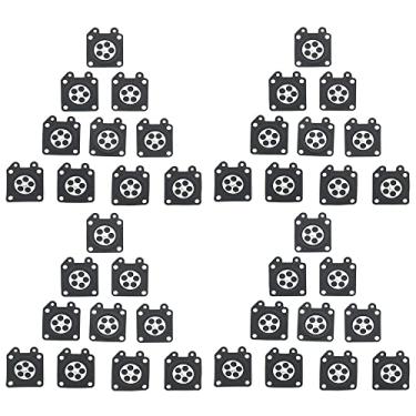 Imagem de Peças do kit de reparo de carburador de carburador de motosserra 10 peças montagem de diafragma de medição WA WT WY WYJ WYK WYL WYM WYP WZ 2500 3800 4500 (Cor: 4SET)