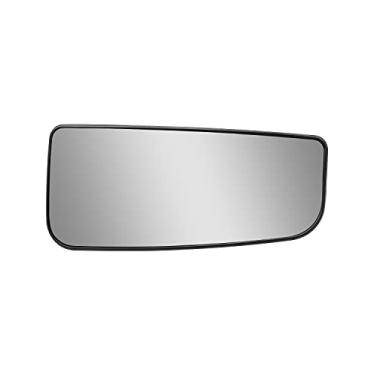 Imagem de Espelho de reboque lateral do passageiro de vidro inferior para Ford F150 F450 F550 Caminhão Ford F250 F350 Super Duty 2015-2018, vidro espelhado aquecido com suporte traseiro substitui FL3Z17K707K