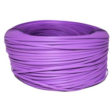 Imagem de Fibra Junco Sintético Meia Cana 6mm rolo de 600 metros com proteção UV (Lilás)