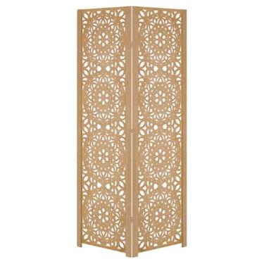Imagem de Biombo Divisoria Inteiro Divisor Separador de Ambiente Madeira MDF (2, Mandala)