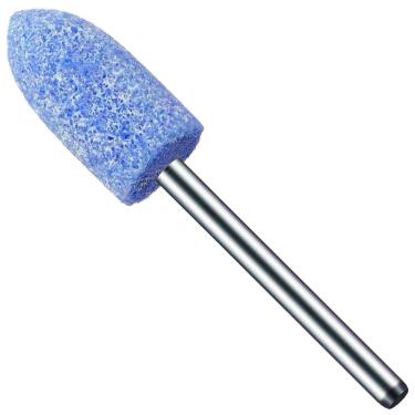 Imagem de Ponta Montada 10Mm Rebolo Azul Bala Haste 3Mm Micro Retífica