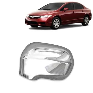 Imagem de Aplique Cromado para Capa Retrovisor Honda Nem Civic 2007 2008 2009 2010 2011 - LE
