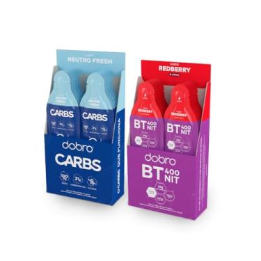 Imagem de Combo Dobro Carbs Gel + BT Nitrato (Carbs Gel Neutro Fresh + Redberry)