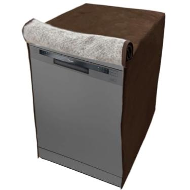 Imagem de CAPA PARA LAVA LOUÇAS MIDEA 14 SERVIÇOS IMPERMEÁVEL FLEX (Marrom)