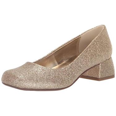 Imagem de Steve Madden Girls Shoes Sandália Jenna infantil unissex, Dourado, 5 Big Kid
