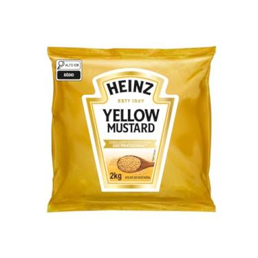 Imagem de Heinz Mostarda Sachê Tradicional, 2KG