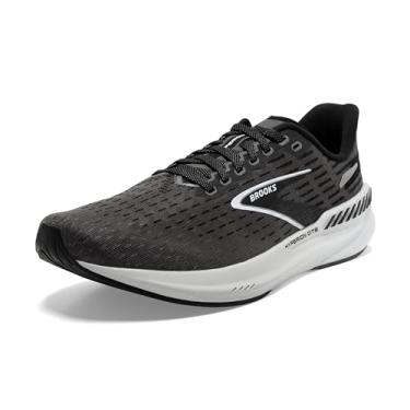 Imagem de Brooks Tênis de corrida feminino Hyperion GTS Supportive, Gunmetal/preto/branco, 38