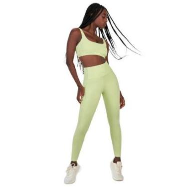 Imagem de Calça Legging Com Bolso Sport Way Of Life Alto Giro Feminino-Feminino