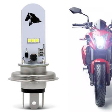 Imagem de Lampada Led H4 Motos Titan Fan Speed Cb Twister Fazer Yes Ybr - STALLI