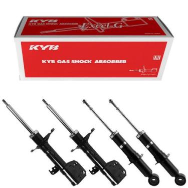 Imagem de 4 Amortecedor Toyota Corolla 2015 a 2018 Dianteiro Traseiro Kyb 339824