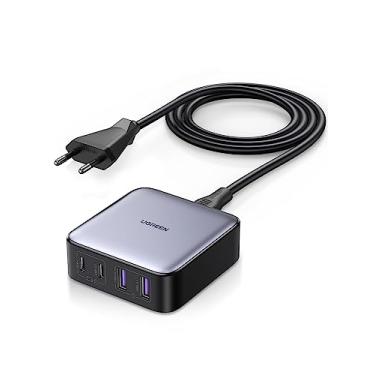 Imagem de UGREEN Nexode 65W Carregador USB C de 4 portas com tecnologia GaN II Compatível com MacBook Pro Air iPad Pro Air Mini iPhone 14 Pro Max 13 12 Galaxy S23 Ultra S22 S21 Pixel 7 Pro
