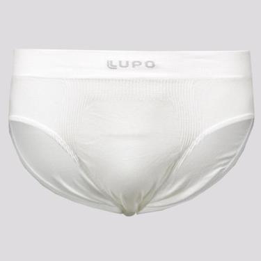 Imagem de Cueca Slip Lupo Fiber Soft Sem Custura Branca, G