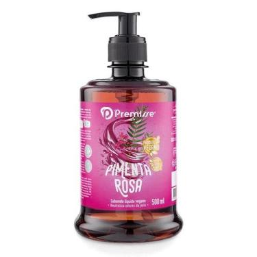 Imagem de Sabonete Líquido Vegano Pimenta Rosa 500ml Premisse
