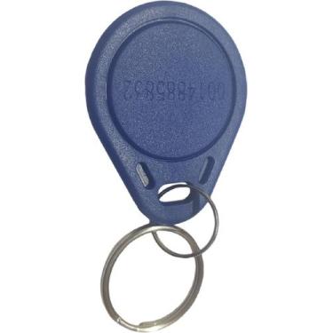 Imagem de Chaveiro Mini Tag Convencional 125Khz Azul 100 Unid. - Importado