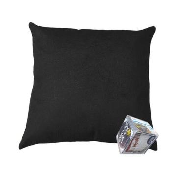 Imagem de 2 Capas Almofada Veludo Camurça Suede Liso 40x40 Preço Custo - Enxovai