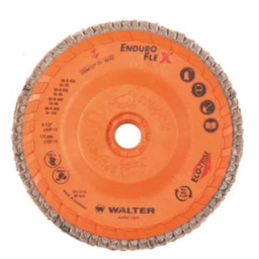 Imagem de Disco Flap Enduro Flex 4.1/2" Grão 120 Walter 06F432