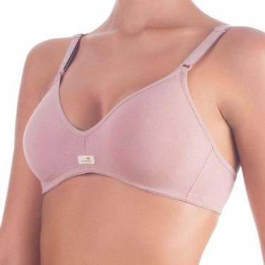 Imagem de Sutiã Duloren 721004 Sustentação em Algodão, Castanha, M