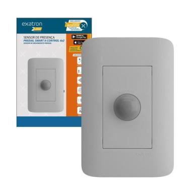 Imagem de Kit 3 Sensor Presenca Predial 4x2 Fotocelula Smart X-Control - EXATRON