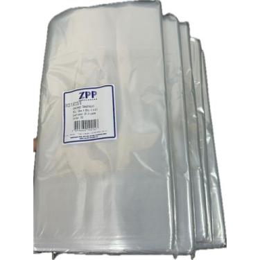 Imagem de 10 kg saco plástico bd 50x80 0,12 cesta básica para alimento - E A COS