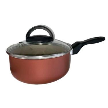 Imagem de Caçarola Panela 16 Cm Marcolar Antiaderente, Cereja
