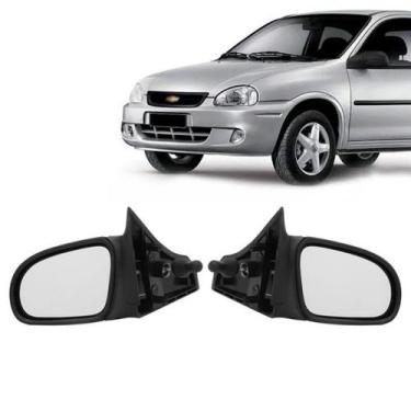 Imagem de Retrovisor GM Corsa 1993 a 01 2002 Completo Escolha o Lado - EVO-X Ret