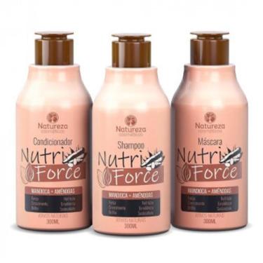 Imagem de Home care nutri force 300ml - natureza cosméticos - Natureza Cosmetico