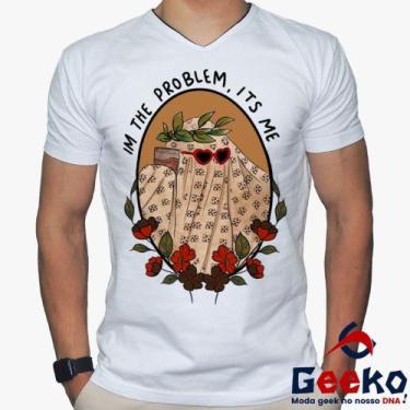 Imagem de Camiseta Taylor Swift 100% Algodão I'm the problem, It's me Pop Geeko,