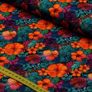 Imagem de Tecido Estampado para Patchwork - Clube Mais Criativo : Floral Colorid