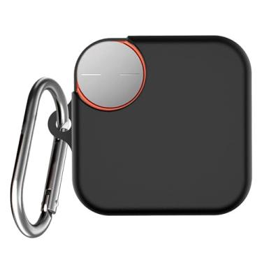 Imagem de USTIYA Capa para fones de ouvido sem fio CMF Buds Pro 2 Capa protetora de silicone macio de corpo inteiro com chaveiro, acessórios para fone de ouvido Funda Carcasa (preto)